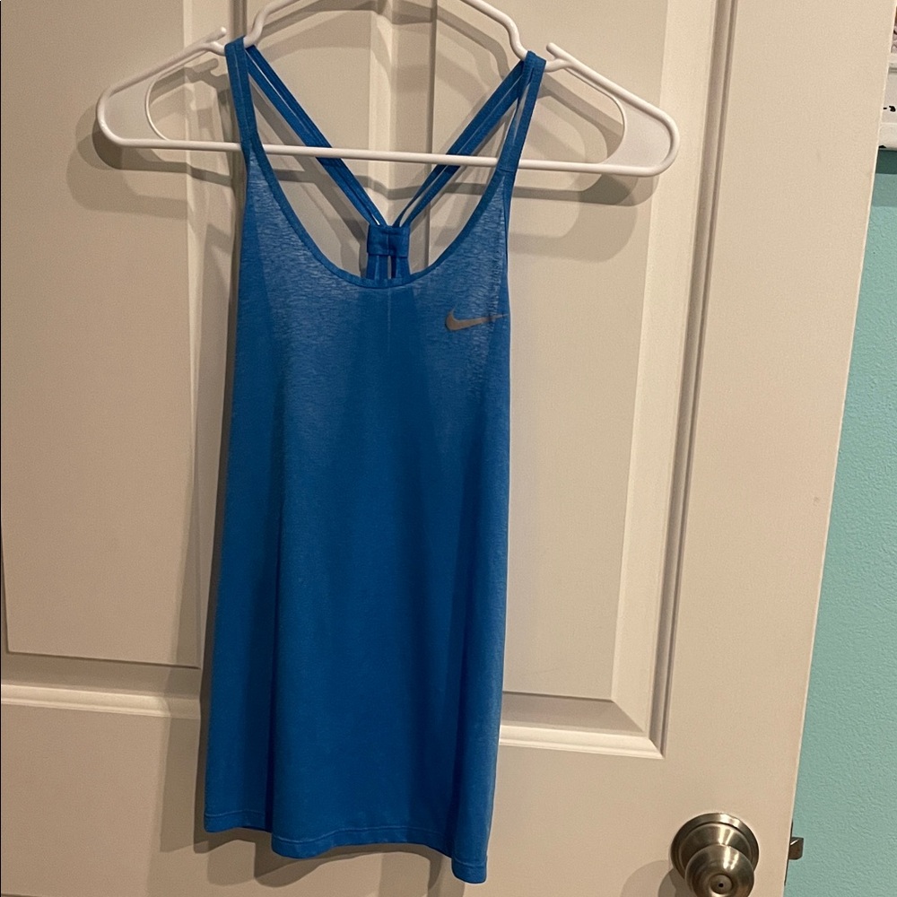 Nike Women's Vibrant Blue Tank Top